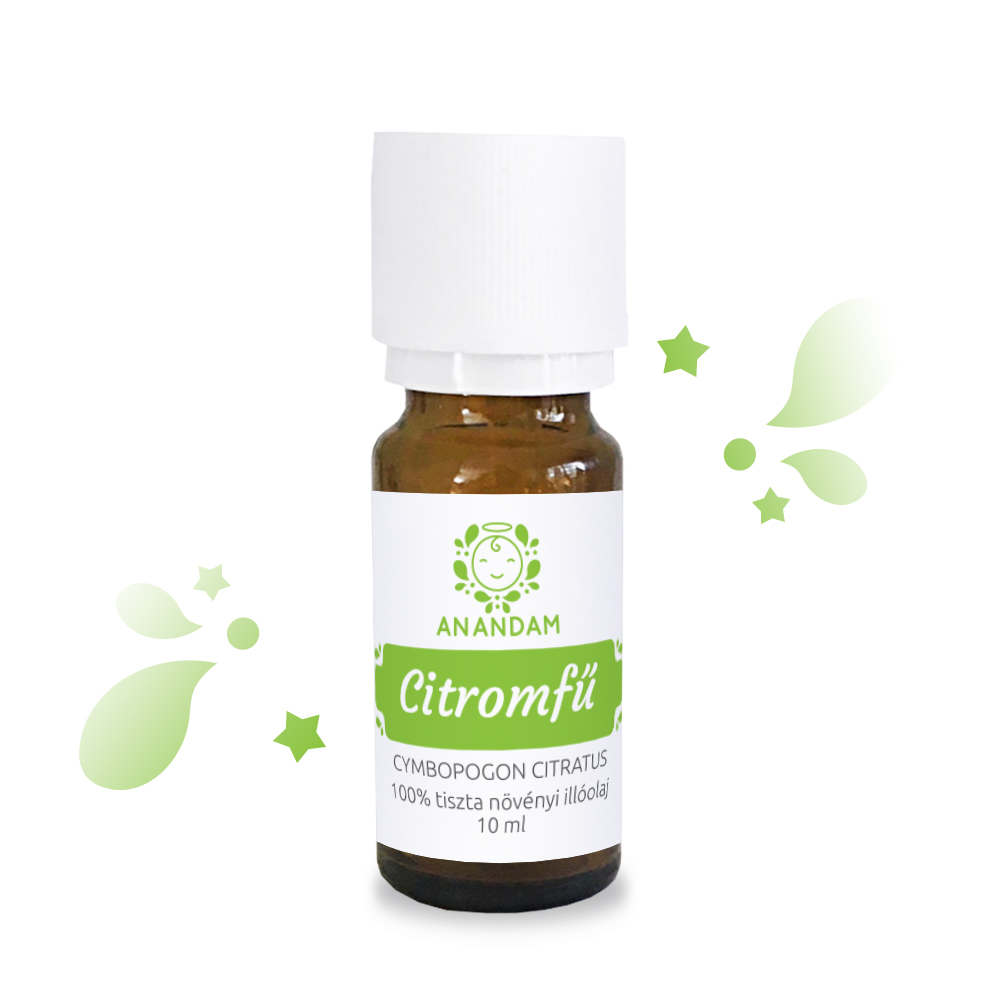 Citromfű illóolaj – Cymbopogon citratus 10 ml